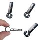 thumbnail image 2 of Clips de casco para Clips de casco de luz de cabeza, para casco, correa de gorra 100pc Afortunado Sencillez, 2 of 4