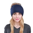 thumbnail image 1 of Gorros de invierno, gorras de piel sintética, gorros de punto, gorros de lana, 1 of 3