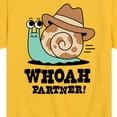 thumbnail image 3 of Instant Message - Whoah Partner Snail - Toddler & Youth Short Sleeve Graphic T-Shirt, 3 of 6