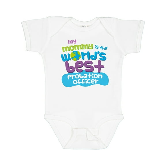 Inktastic Probation Officer Gifts for Kids Boys or Girls Baby Bodysuit