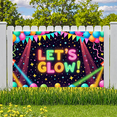 thumbnail image 5 of Neon Theme Glow Party Banner Colorful Design for Dance Party Indoor Event Celebration, 5 of 9