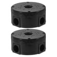 thumbnail image 1 of BRIGHTFUFU 2 uds caja de conexiones soporte de montaje en pared Universal para cámara de seguridad, caja de conexiones redonda de Cable oculto impermeable para techo de pared, 1 of 7