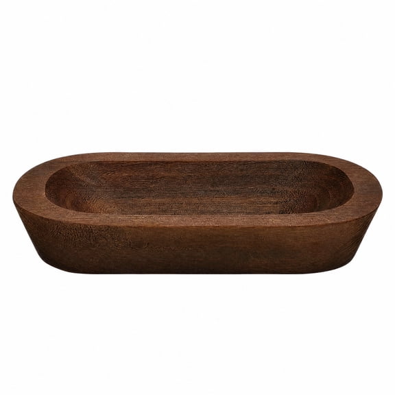 Key Bowl Wooden Decorative Bowl Home Decor, Long Bowl Table Décor Handmade wood decorative bowl, key & candy bowl for entryway, coffee table farmhouse home decor display