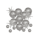 thumbnail image 1 of 18 Globos Metal Disco Esfera Ball Decoración Fiesta Xtellar plateado, 1 of 4