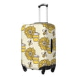 thumbnail image 2 of Balery Cartoon Honey Pot Bee Sunflower Luggage Cover Protector, Scratch And Dirt Resistant, Fits 18-32 Inch Luggage(excluding luggage) - Large, 2 of 9