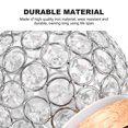 thumbnail image 3 of Lámpara De Mesa De Cristal Plateado Bola De Luz Nocturna Bola De Lámpara De Noche Moderna Para Sala De Estar Dormitorio Noticed HA024898-01, 3 of 6