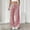 *Red, variant on ClodeEU Women's Spring-Autumn Striped Pants，Tie-Waist Versatile Straight-Leg Trousers，Casual Linen Pants Red,Womens Plus L