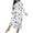 Blue, variant on HomeGardon Nightgowns for Women,Women's Sleepwear,Women's Casual Long Gown Pajamas Home Wear Pajamas,XL-XXXXXL