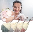 thumbnail image 3 of Bath Bubble Ball Sponge Exfoliate Scrubber Cleaning Foaming Body Wash K4B8, 3 of 9