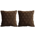 thumbnail image 1 of Dinheiro Juego de 2 Piezas de Funda de Almohada de 18X18" con Funda de Almohada Bohemia Decorativa de Color Sólido, Funda de Cojín, Felpa Suave, 1 of 5