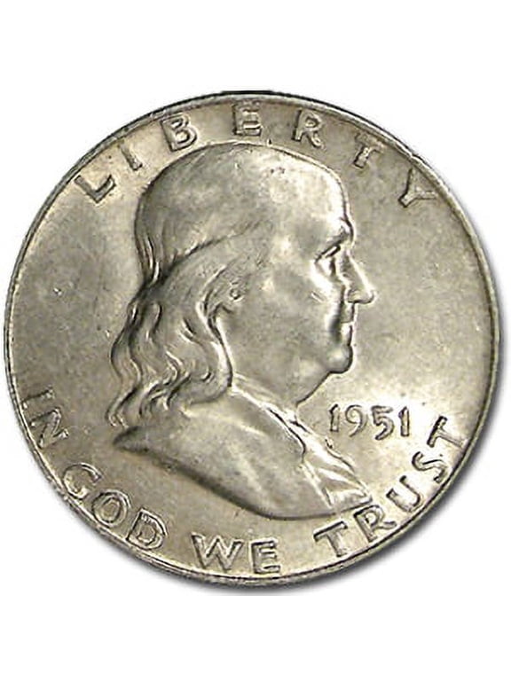 1951-D Franklin Half Dollar AU