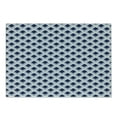 thumbnail image 1 of Ikat Cutting Board, Traditional Classic Pattern in Blue Tones and Modern Style Ethnic, Decorative Tempered Glass Cutting and Serving Board, Small Size, Pale Blue Navy Blue, by Ambesonne, 1 of 1