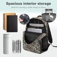 thumbnail image 5 of Uorisanigo 17 Inch Camo Deer Print School Backpack for Kids, Lightweight Durable Bookbag for Kindergarten and Elementary, Adjustable Straps and Side Water Bottle Pocket, 5 of 7