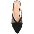 thumbnail image 5 of Journee Womens Reeo Slip On Pointed Toe Mules Flats, 5 of 10