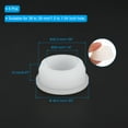 thumbnail image 2 of Uxcell T-Shaped Silicone Rubber Hollow Plug for 38 to 39mm Hole White 4 Pieces, 2 of 6