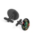 thumbnail image 2 of Chameleon Men's Stainless Steel Cufflinks Set for Formal Attire - Ideal for Business Meetings and Special Occasions, 2 of 6