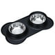 thumbnail image 1 of Comederos para perros de acero inoxidable y bebederos para perros con sistema antiderrames y antideslizante., 1 of 5