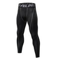 thumbnail image 1 of Magazine Men's Active Tight Pants, Compression Leggings Base Layer Sportswear Quick Dry Workout Fitness Long Trousers, 1 of 2