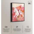 thumbnail image 2 of Yeehaw Bold Canvas Trendy Cowgirl Art Prints by Art Remedy, Black Frame, 16" x 24", 2 of 7