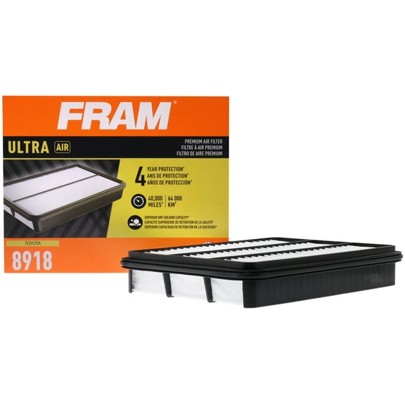FRAM Ultra Air XGA8918, Premium Engine Air Filter, Replacement Filter for Select Lexus, Toyota Vehicles Fits select: 2000-2006 TOYOTA TUNDRA, 2001-2007 TOYOTA SEQUOIA