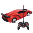 thumbnail image 2 of Juguete de control remoto para niños a escala 1:18, regalo, robot rojo deformable, coche RC, 2 of 8