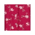 thumbnail image 4 of Elegant Emily  Burgundy Floral Print Pajama Set (Women), 4 of 4