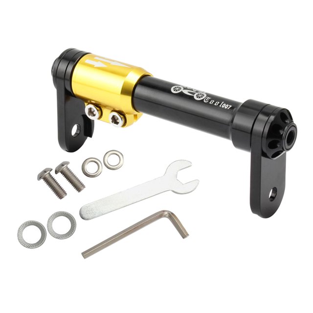 Bicicleta Plegable Easy Wheel Extension Rod Walking Transport Parts Negro Sunnimix Varilla de extensión Easy Wheels