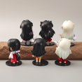 thumbnail image 2 of Juego de 6 unidades de muñecos Inuyasha, muñeco de juguete de dibujos animados Inuyasha Sesshoumaru Kagome, 11 Afortunado Sencillez, 2 of 2