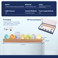 thumbnail image 6 of LOSCHEN 7 Chakra Natural Healing Spheres with LED Wooden Stand 40mm Crystal Quartz Stones for Meditation Energy Balancing Decor, Yoga Zen Home Office Desk Ornament, 6 of 9