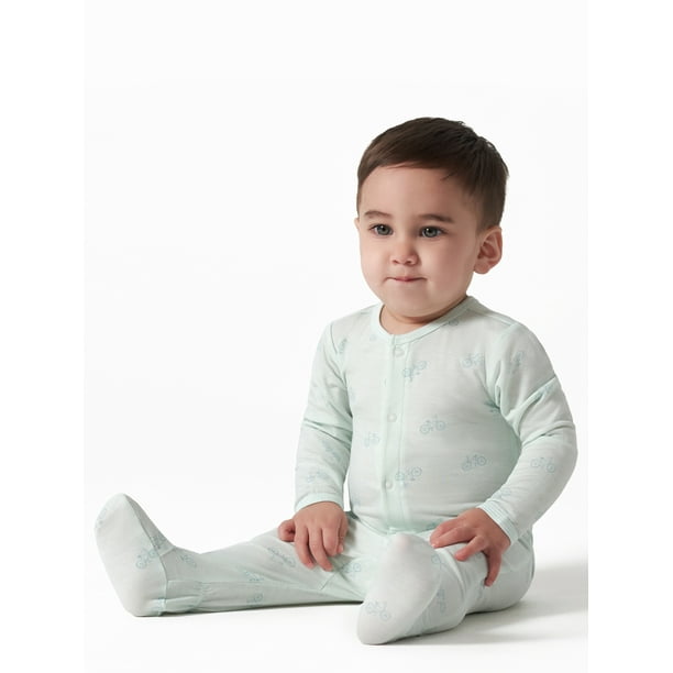 Modern Moments by Gerber Super Soft Baby Unisex Sleep 'n Play Footed