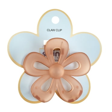 Scunci Flower Claw Clip, Pink, 1 ct
