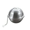 thumbnail image 1 of 304 Stainless Steel Mesh Spice Ball Medicine Filter Reusable Tea Infuser Tea Accessories (S), 1 of 9