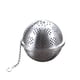 thumbnail image 1 of Bola de especias de malla de acero inoxidable 304 Filtro medicinal Infusor de té reutilizable Accesorios de té (L), 1 of 6