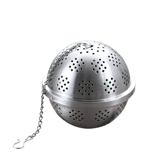 Bola de especias de malla de acero inoxidable 304 Filtro medicinal Infusor de té reutilizable Accesorios de té (M)