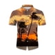 thumbnail image 4 of Camisa de playa hawaiana para hombre Camisa bohemia de verano Pompotops oipoqjl45195, 4 of 6