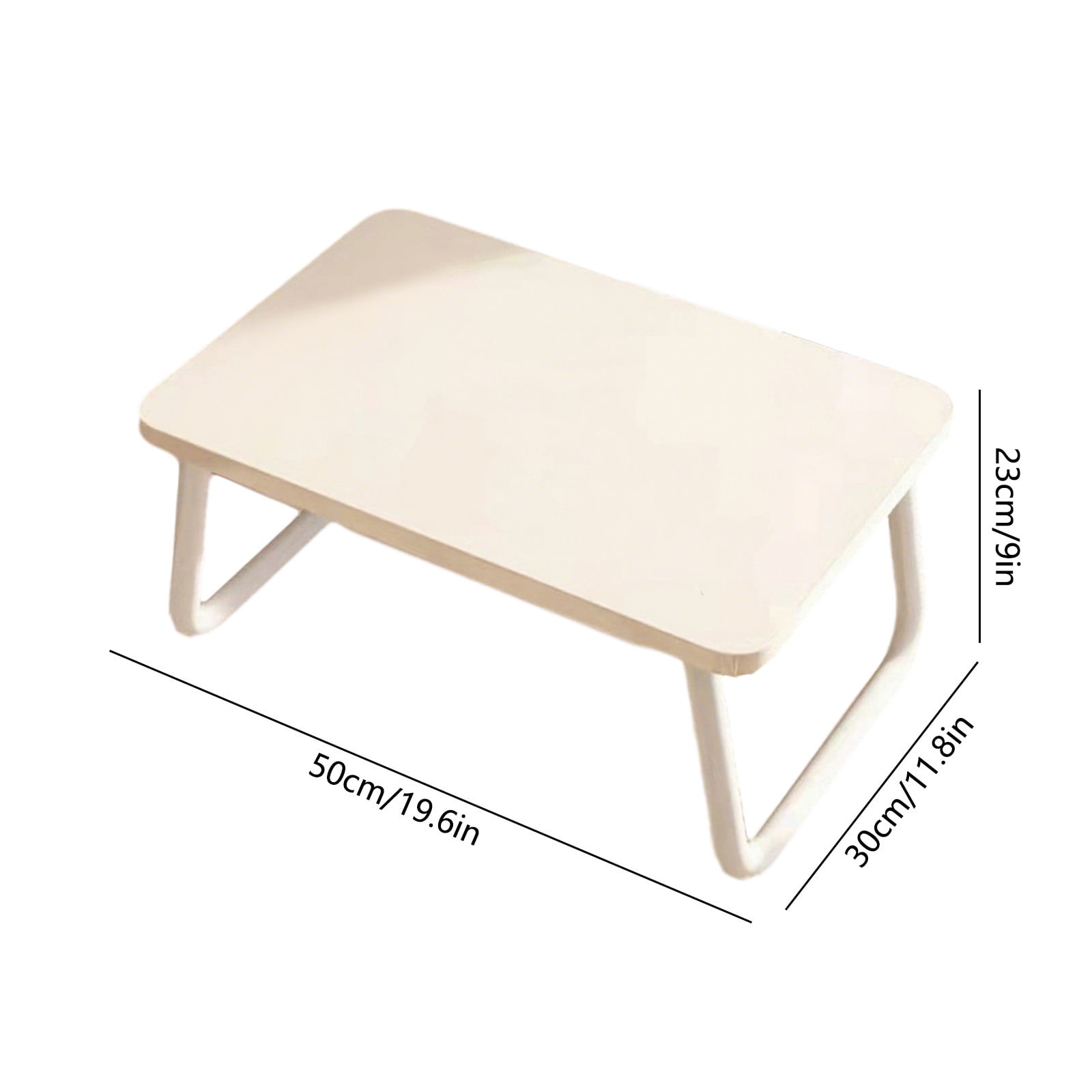 Foldable Laptop Bed Desk | Portable Lap Desk Table for Sofa/Floor/Picnic/Breakfast | Lightweight Wood Mini Stand | Stable Foldable Legs | 19.7x11.8x9.1in | 1 Pack