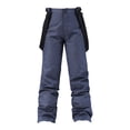 thumbnail image 3 of Pantalones de esquí, pantalones deportivos para nieve, resistentes al viento, cálidos, aislantes, impermeables, transpirables, petos de esquí, monos, L, 3 of 8