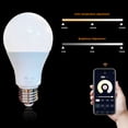 thumbnail image 3 of Light Smart Light Bulb Remote Control LED Lights Infinity Dimming Color Changing Bulb Lights, 3 of 7