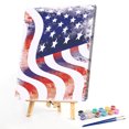 thumbnail image 1 of Cuadros Decorativos Pintura al óleo pintada a mano Kill Time Picture Coloring Artcraft National Banner Gifts Tmvgtek embutido en tela, 1 of 9