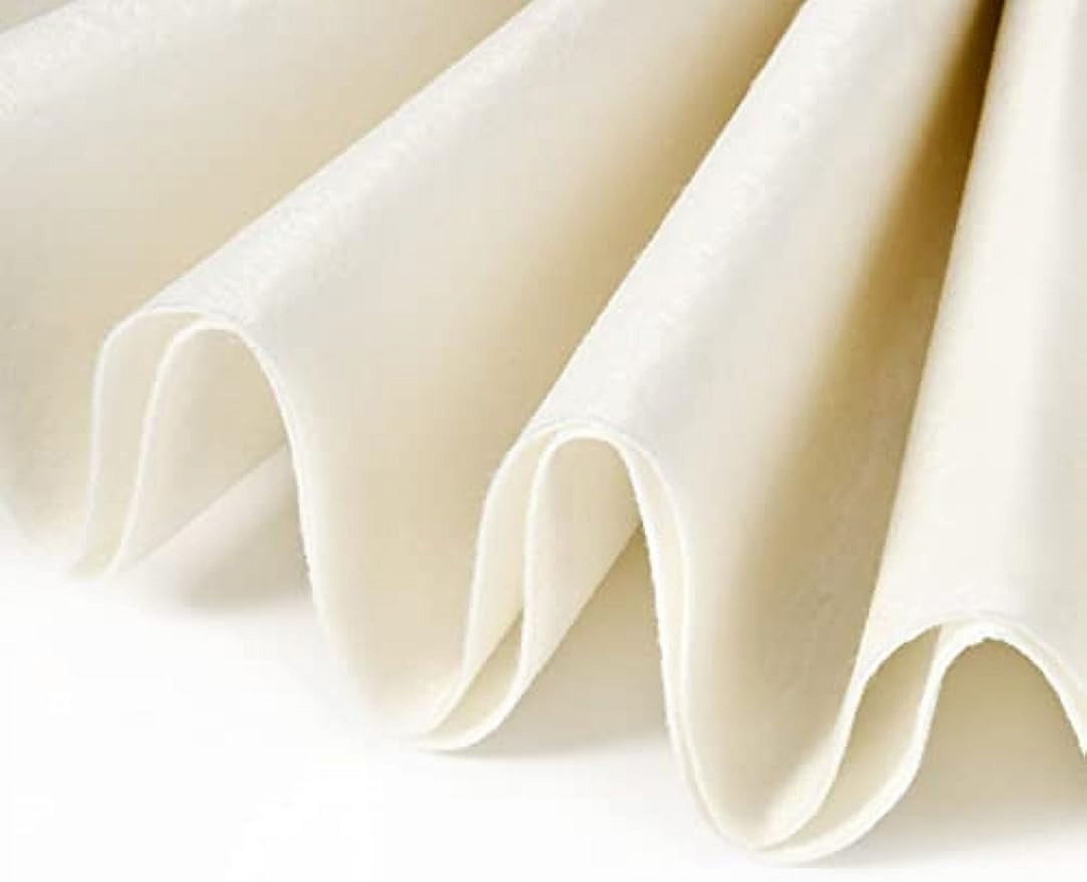 BENECREAT 10FT 15.74 Inch Wide White Felt Roll, 1mm Thick Fabric Sheets  Soft Woven Nonwoven Fabric Sheets for Crafts, Patchwork Sewing, Costumes
