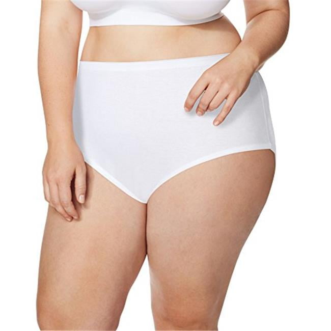 Just My Size Assorted Color Cool Comfort HighWaist Womens Cotton Brief