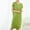 Green, variant on Sakmal Cotton Women Moomoo Nightgowns White Soft Plus Size Long Nightwear Short Sleeve Solid Nightgowns for Women