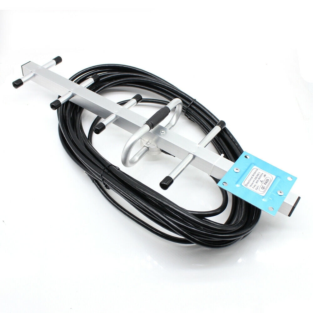 Cell Phone Signal 3G 4G Repeater Booster Amplifier Yagi Antenna Kit CDMA 850MHz