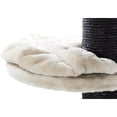 thumbnail image 5 of TRIXIE Bovina Plush & Sisal 3-Level 55.5" Cat Tree, Scratching Posts & Hammock, Black, 5 of 8
