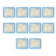 thumbnail image 2 of Filtros de aire para tractor goma protectora de malla metálica + filtro de aire para cortacésped de hierro estable para 491588 ANGGREK Otros, 2 of 8