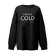 thumbnail image 5 of Ichuanyi liquidación mujer casualidad casual tops redonda de cuello redonda de blusa suelta sudadera gráfica ICHUANYI WER202308212943, 5 of 5