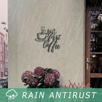 TAILTOSS Wall Decoration Iron Pendant Black Kitchen Wall Decor 1Set