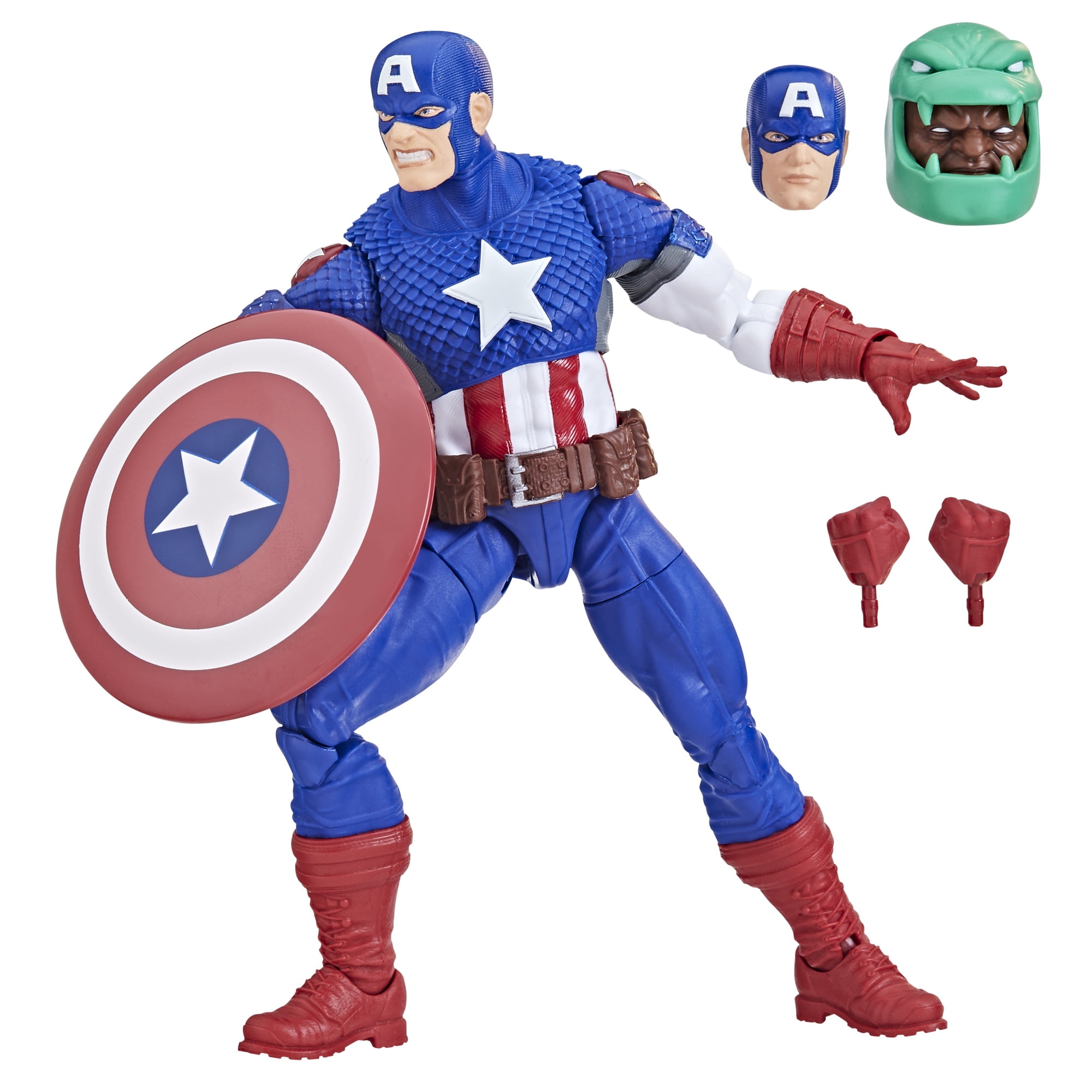 Marvel Legends Series: Ultimate Captain America Ultimates, Marvel Classic Comic Action Figure (6”)