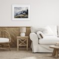 thumbnail image 3 of Stupell Industries Farmhouse Misty Cabin on Ridge White Framed Print Under Glass, 16 x 13, by Franklyn Gregory, 3 of 8