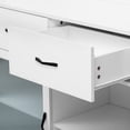 thumbnail image 5 of Fancy Design Versatile Sideboard, Can Be Used in Dining Room, Kitchen. White Solid Wood Frame, 5 of 7